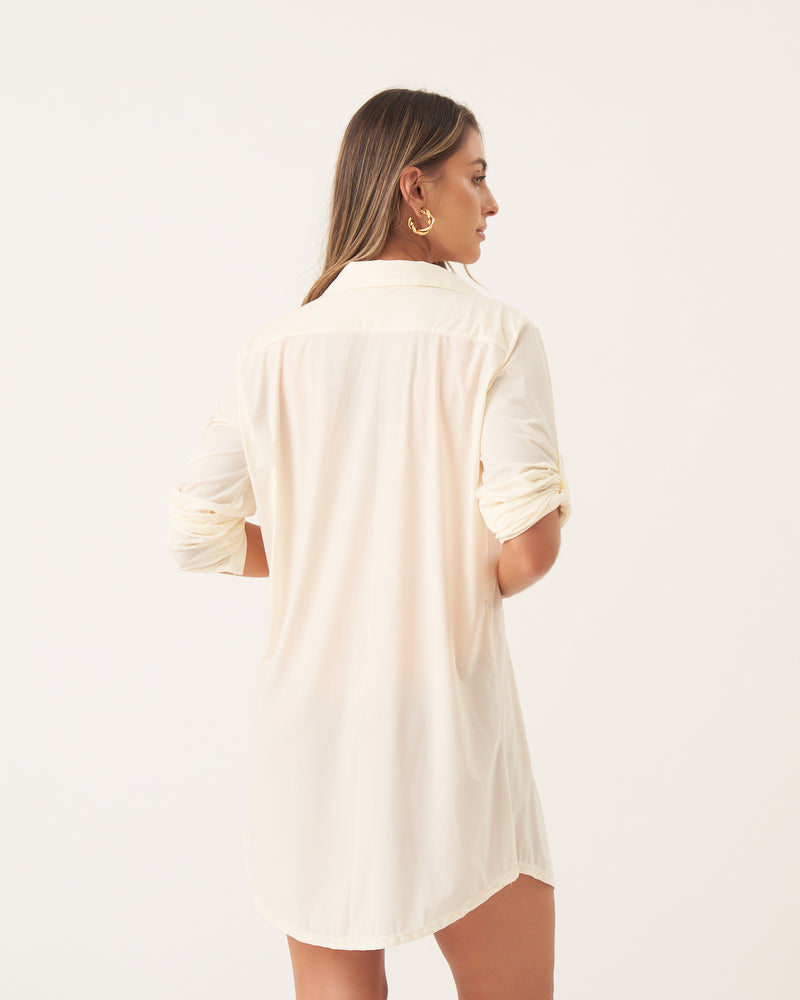CAMISA UV BOTÕES OFF WHITE
