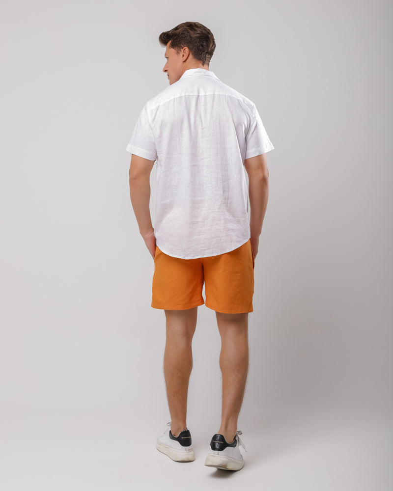 CAMISA MASC. LINHO BRANCO