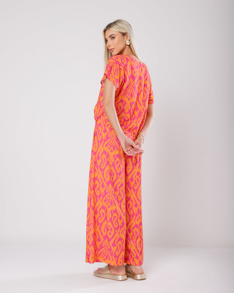 CALÇA PANTALONA BOHO MANGO