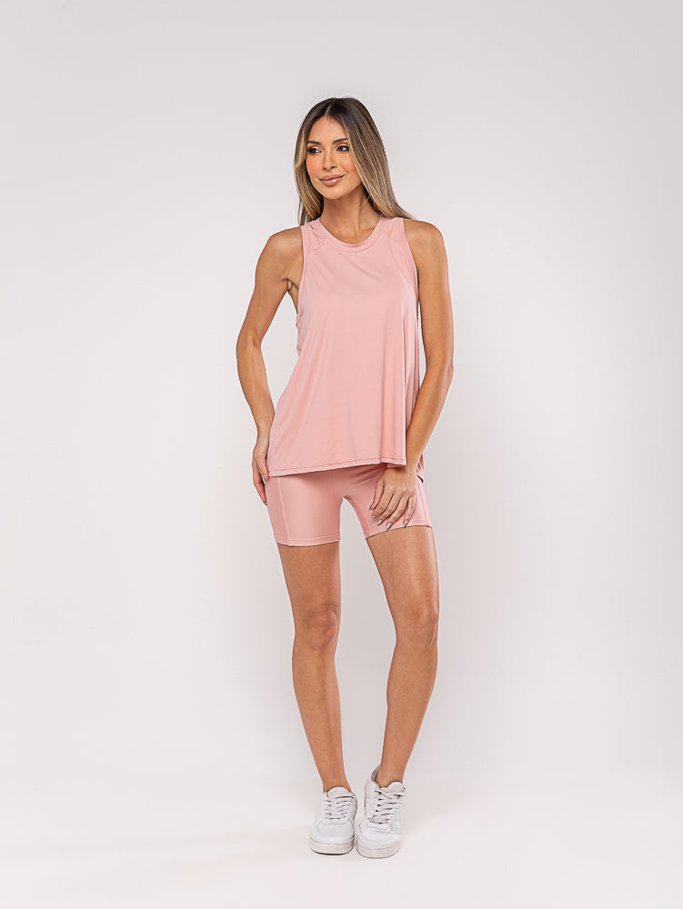 REGATINHA FITNESS SOLTINHA AZULO ROSA