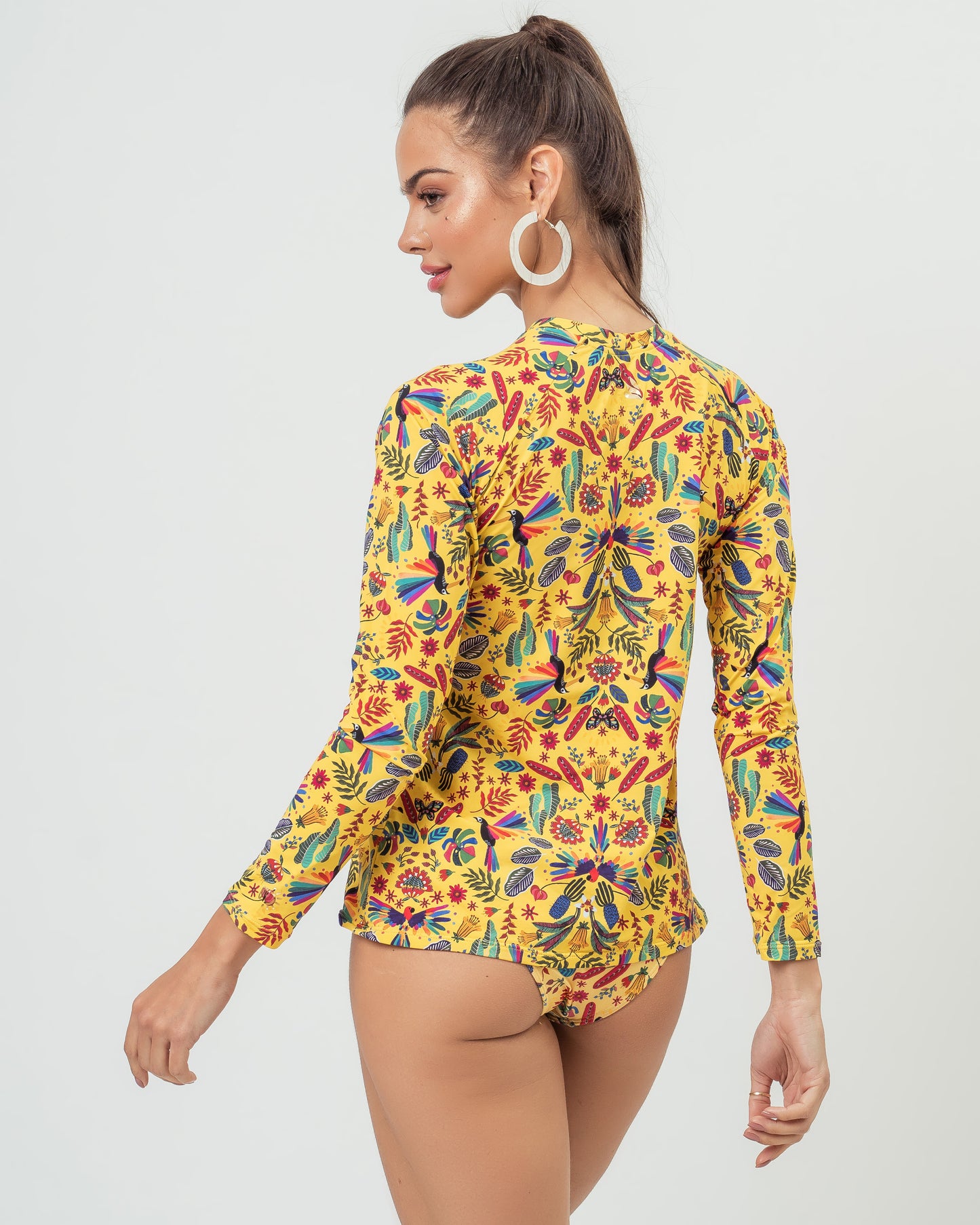 CAMISETA UV FEMININA ML TUCANO MELON