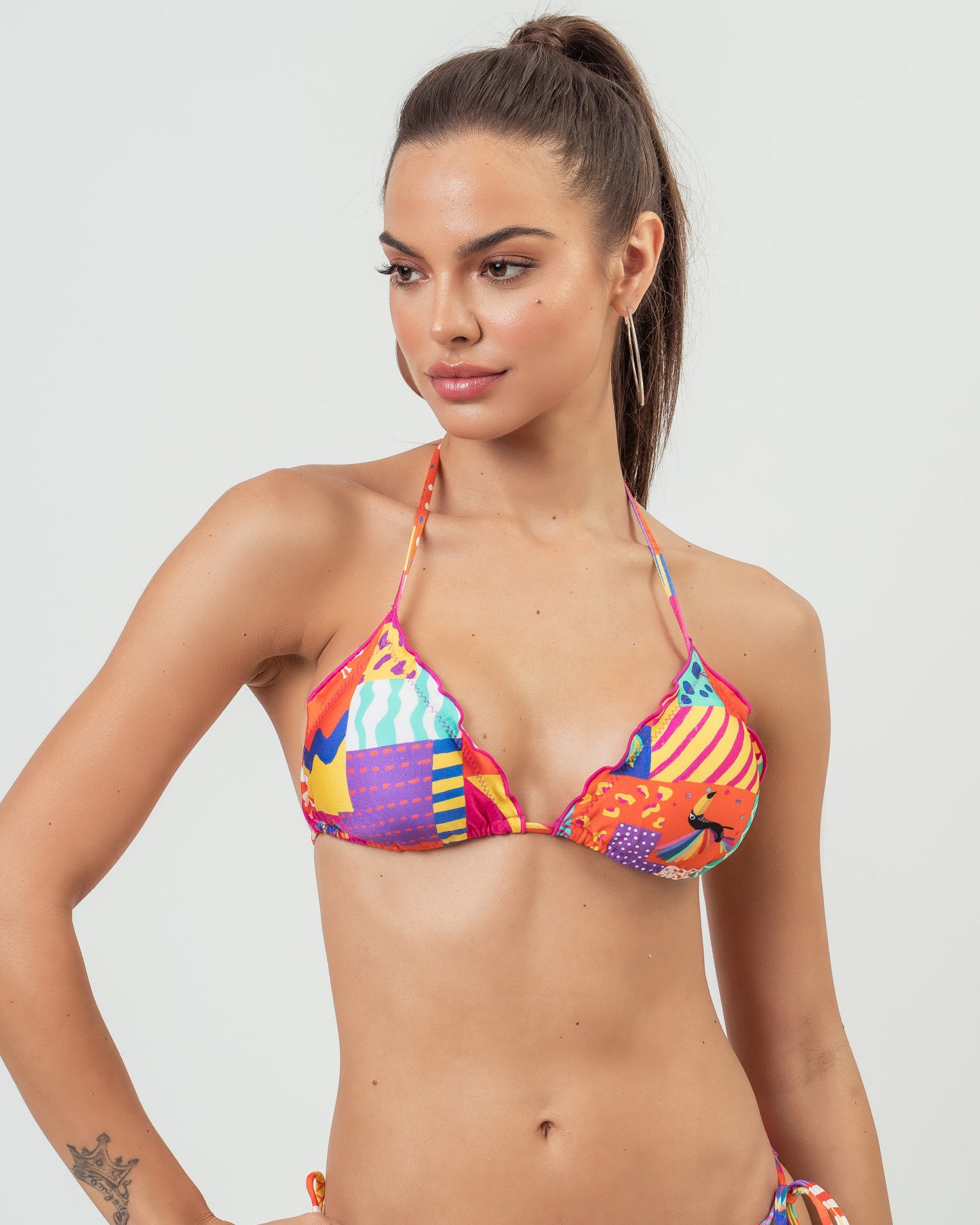 TOP BABADINHO MARESIAS PATCHWORK