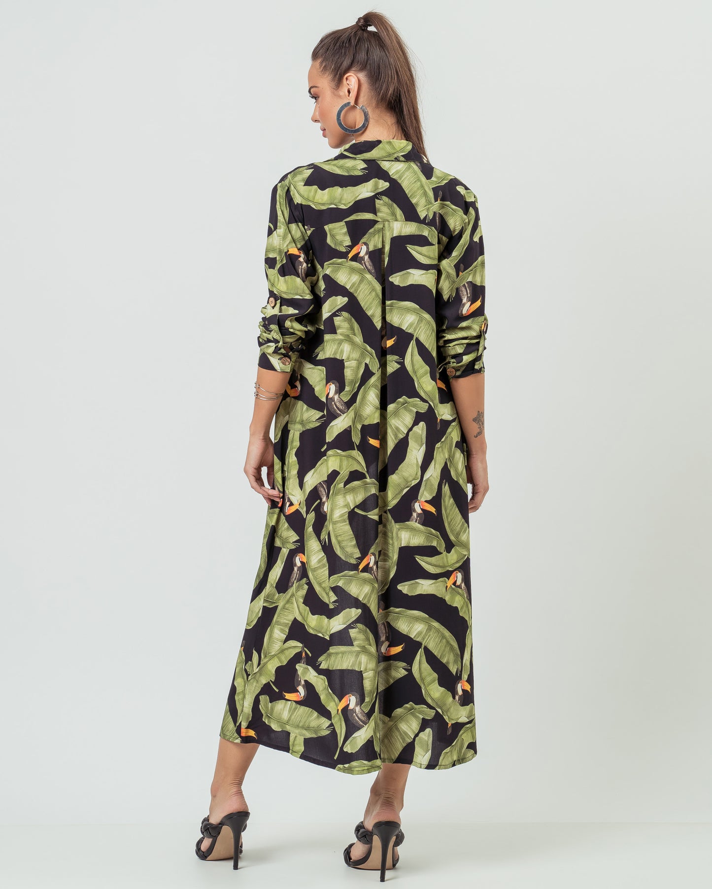 CAMISÃO LONGO TUCANO FOLHAGEM