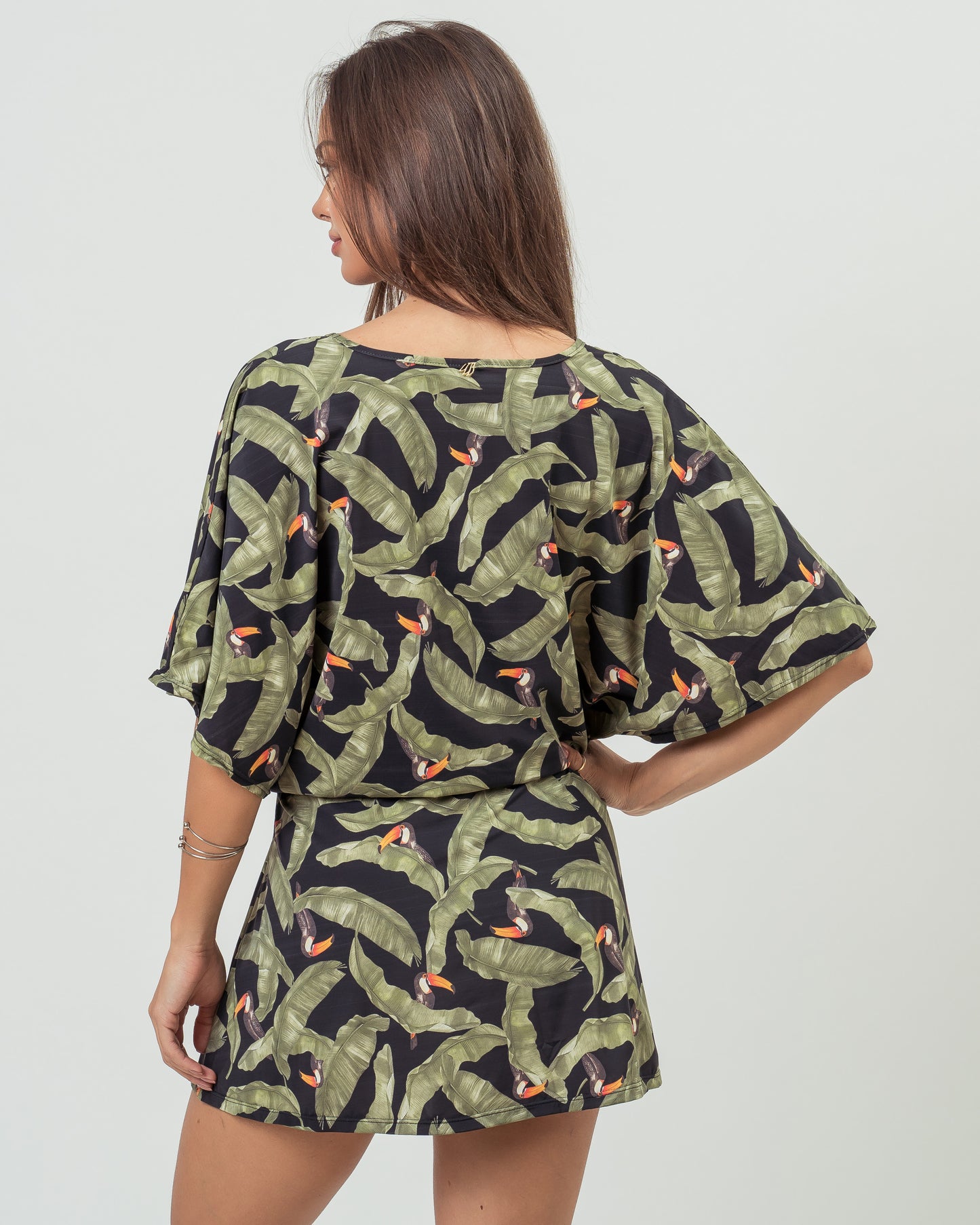 KAFTAN PARATY TUCANO FOLHAGEM