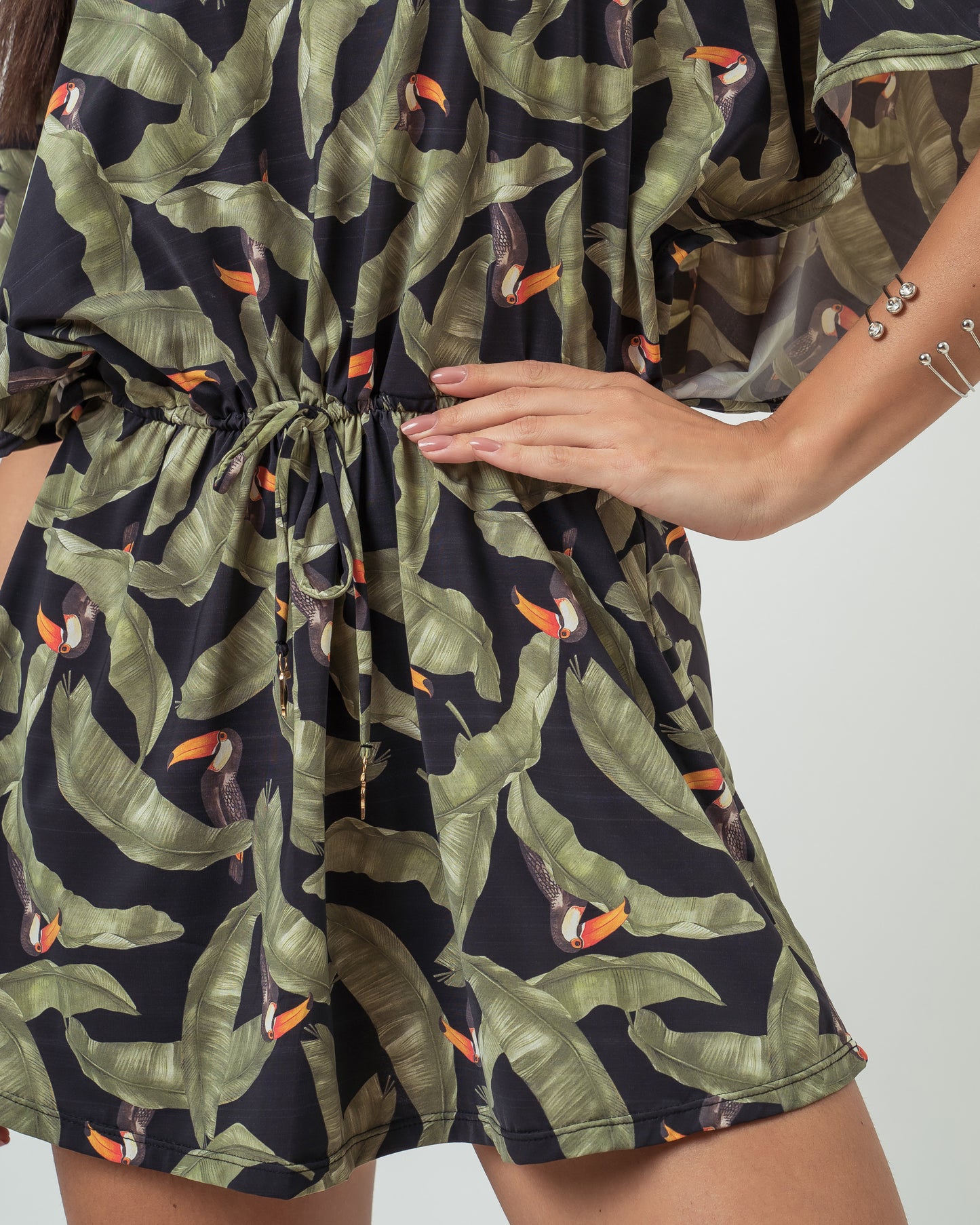 KAFTAN PARATY TUCANO FOLHAGEM