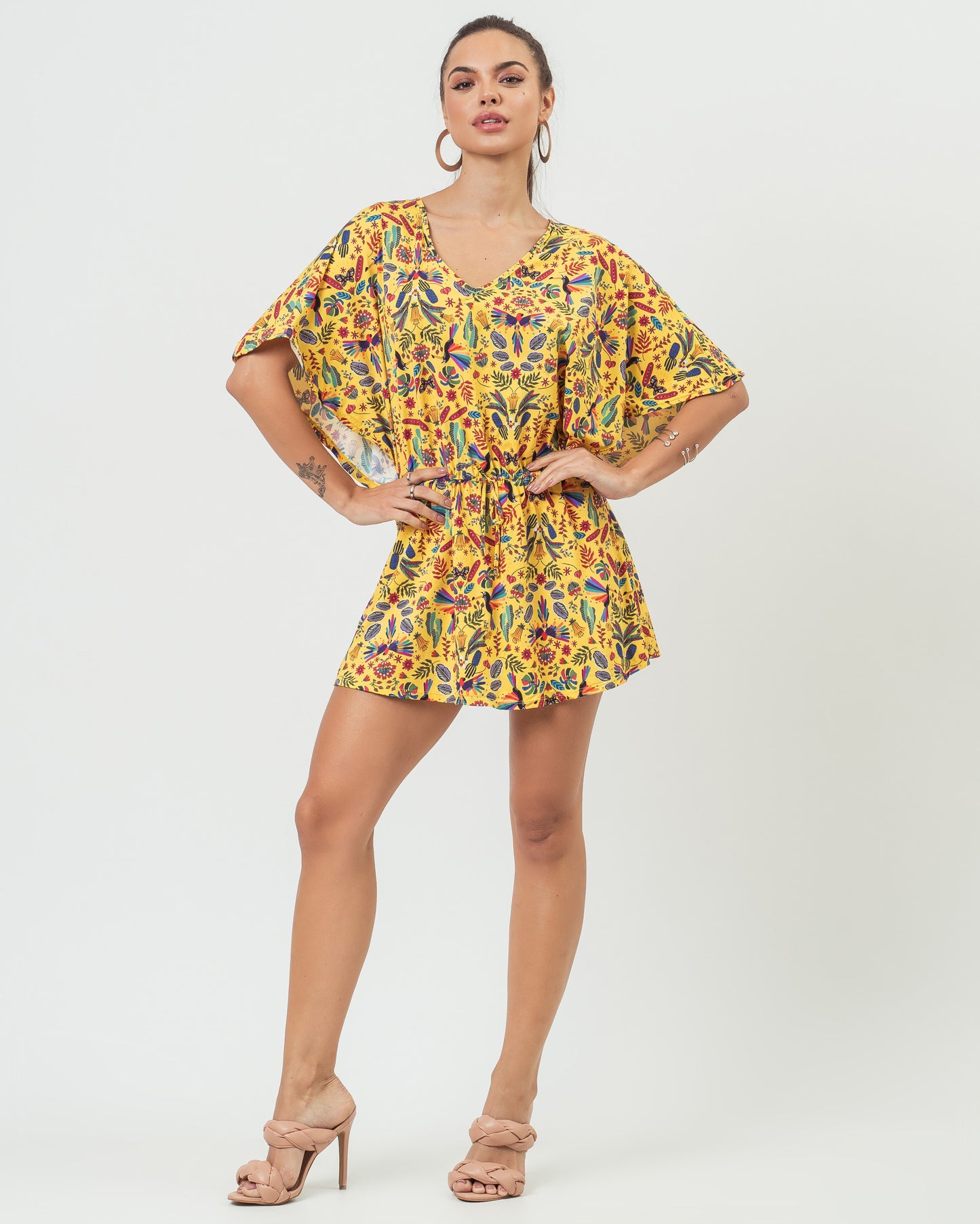 KAFTAN PARATY TUCANO MELON