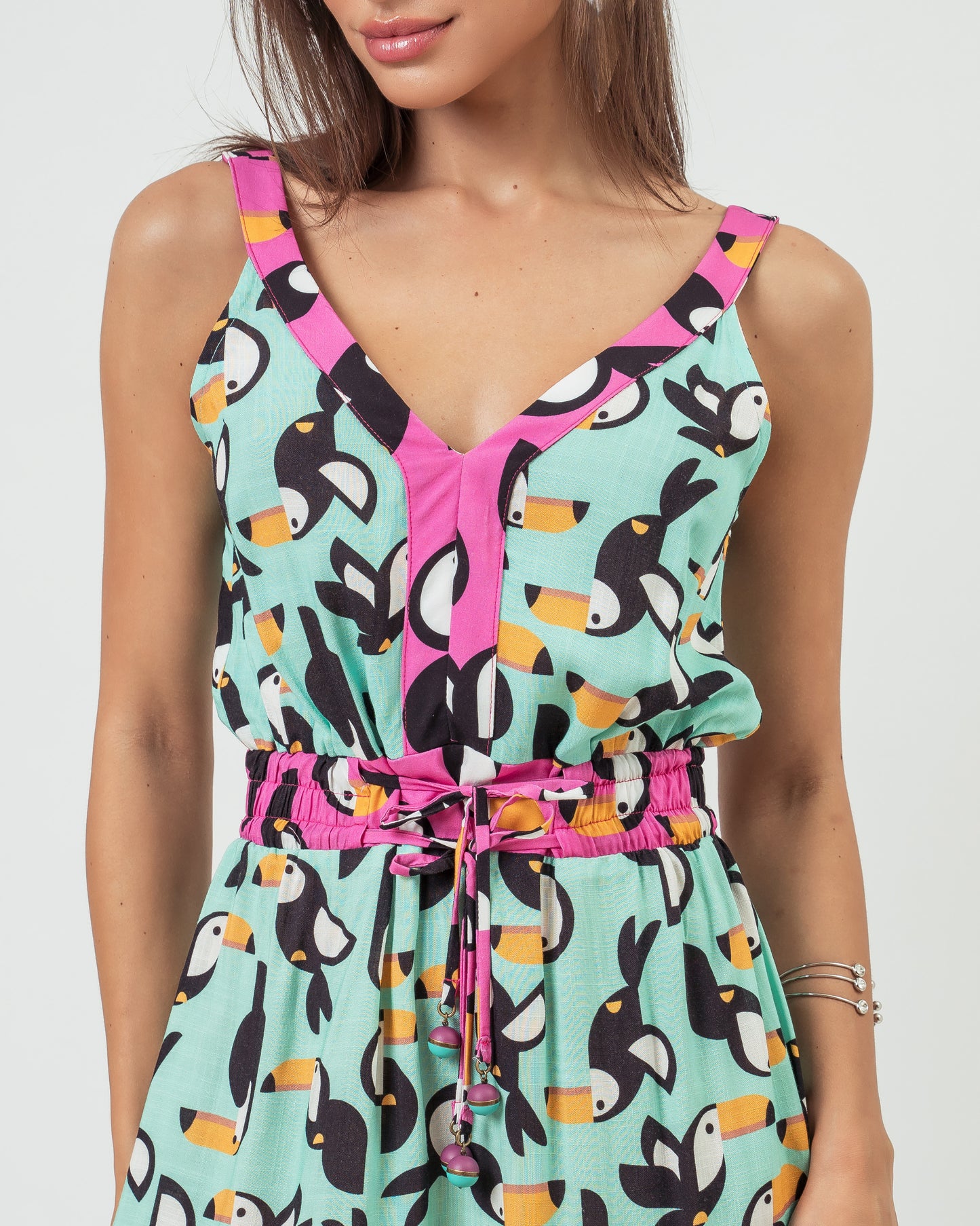 VESTIDO ALÇA DUO TUCANO MARESIA