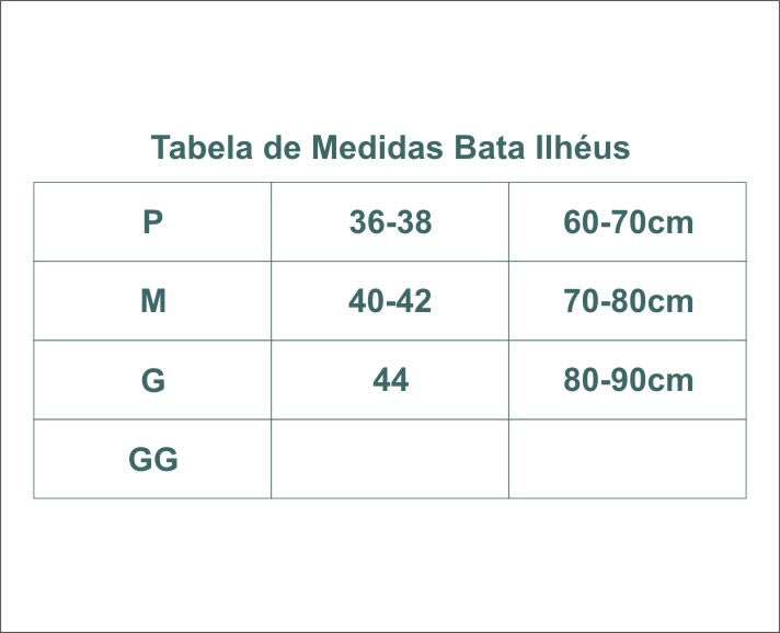 BATA ILHÉUS LISTRA NATUREZA