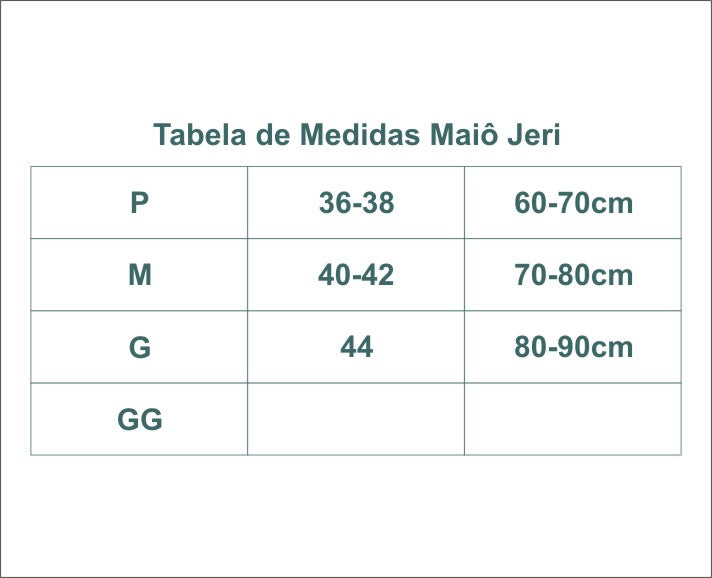 MAIO LACINHO JERI ABACAXI CLASSIC