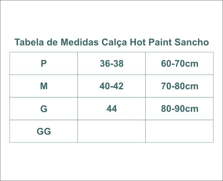 CALÇA HOTPANT SANCHO TUCANINHO MARINHO