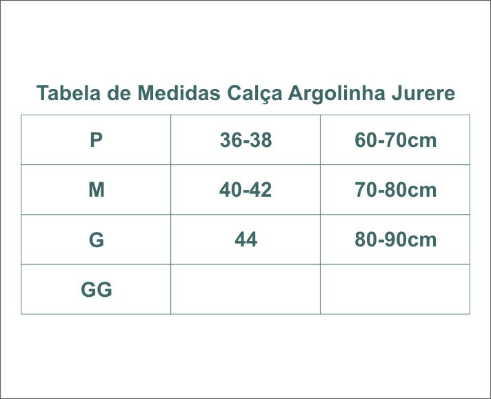 CALÇA ARGOLINHA JURERE TUCANO MELON