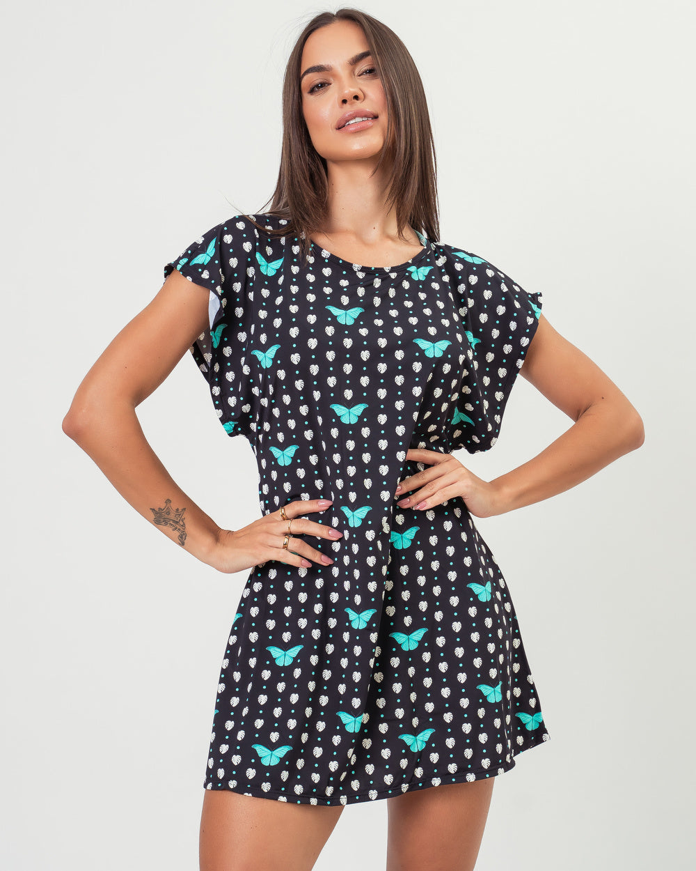 BATA ILHÉUS BORBOLETA PRETO