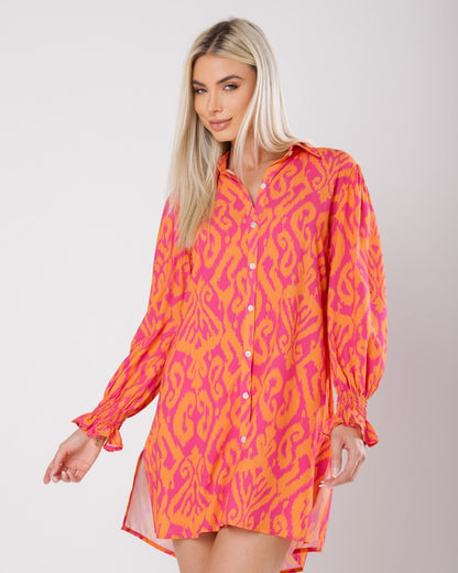 CAMISÃO BALI LASTEX BOHO MANGO