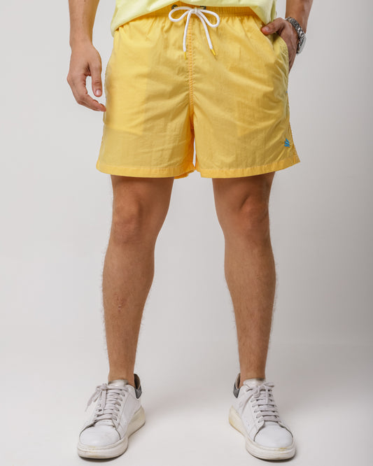 SHORTS TACTEL AMARELO