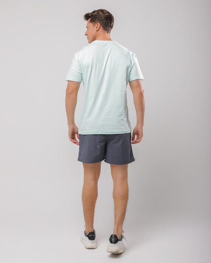 SHORTS TACTEL CINZA