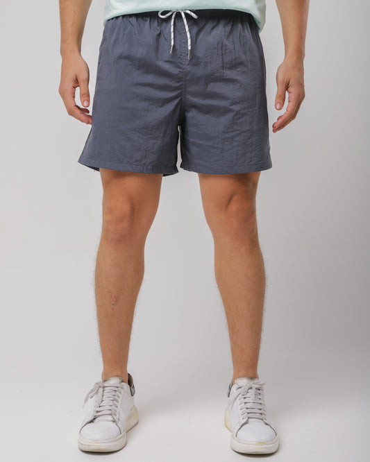 SHORTS TACTEL CINZA