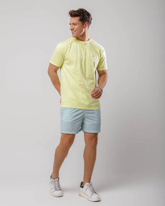 CAMISETA BÁSICA AMARELO