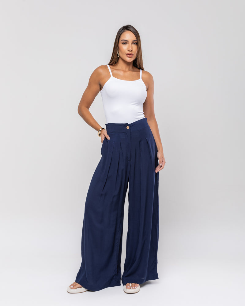 REGATA ALCINHA AZULO BRANCO