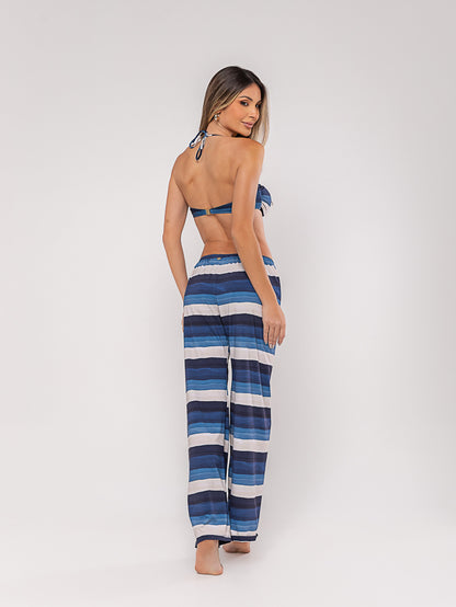 CALÇA PANTALONA BIO AZULO DEGRADÊ MARINHO