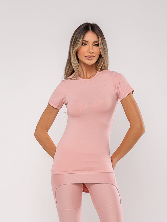 CAMISETA NEW TRIP AZULO ROSA