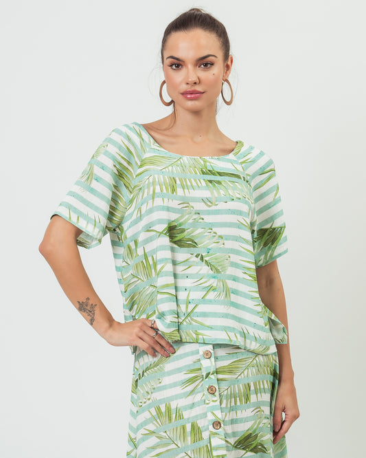CAMISETA AVENTURA LISTRA NATUREZA