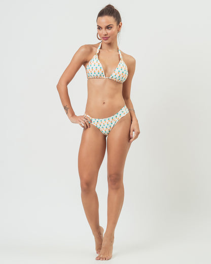 CALÇA FRANZIDO LATERAL TULUM ABACAXI CLASSIC