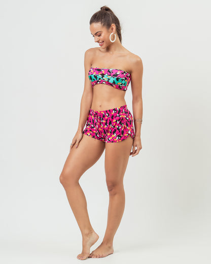 TOP BANDEAU ARUBA TUCANO ROSA CHOQUE
