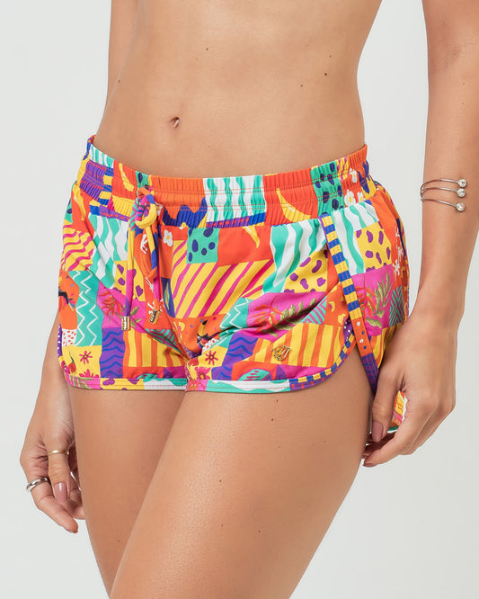 SHORTS ITACARÉ PATCHWORK