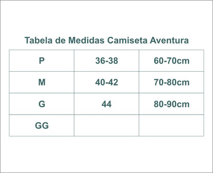 CAMISETA AVENTURA TUCANO FOLHAGEM