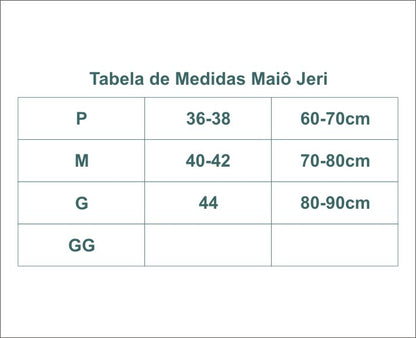 MAIO LACINHO JERI ABACAXI CLASSIC