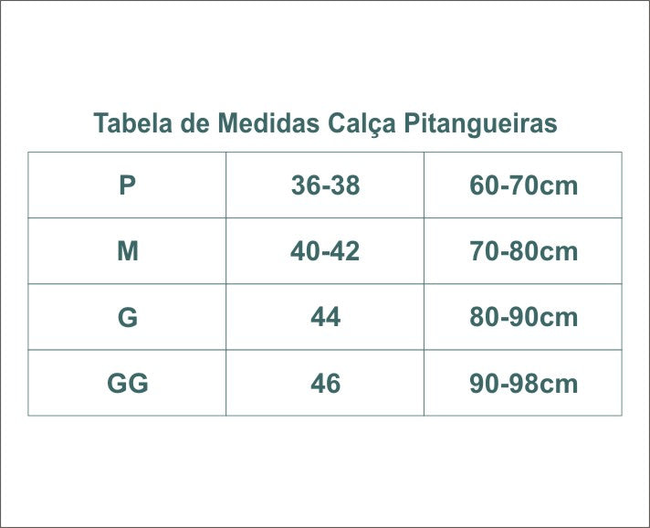 CALÇA EMPINA BUMBUM PITANGUEIRAS MARESIA