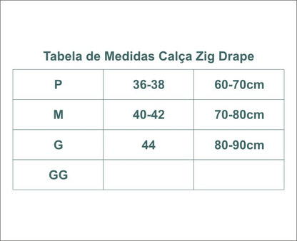 CALCA ZIG DRAPE TUCANO MARESIA
