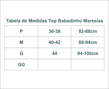 TOP BABADINHO MARESIAS MELON