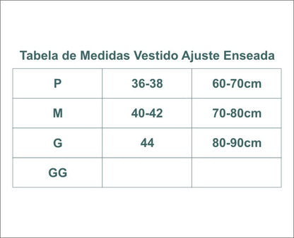 VESTIDO AJUSTE ENSEADA CAJU FOLHAGEM