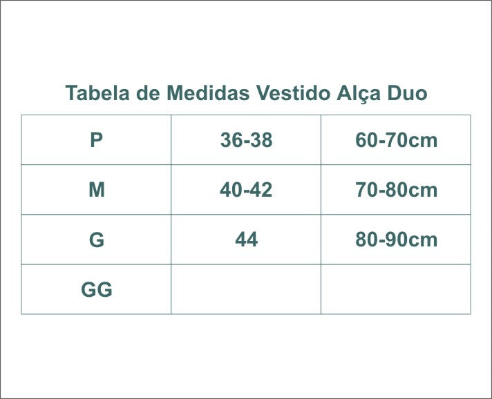 VESTIDO ALÇA DUO TUCANO MARESIA